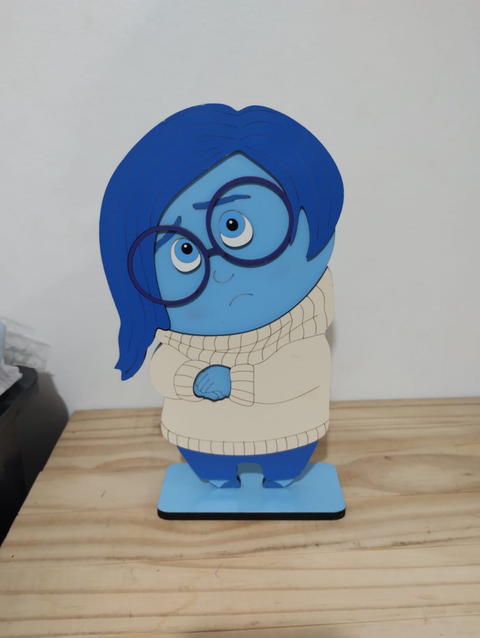 Display Divertidamente Tristeza 3D - Amiga Festeira Decorações 