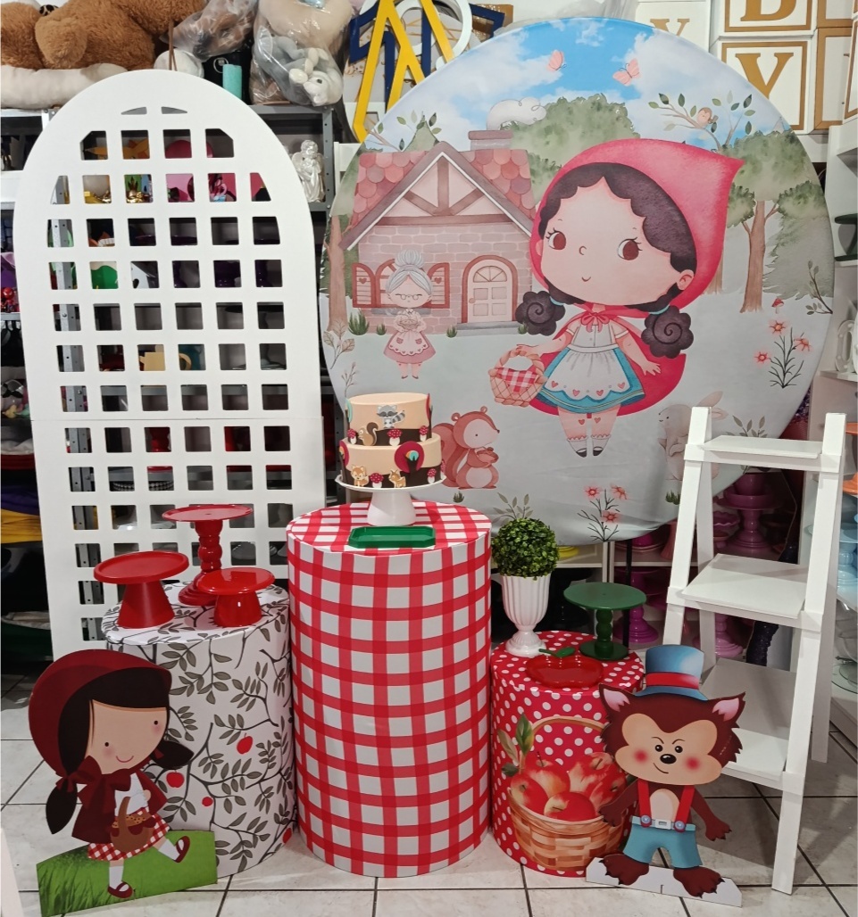 Chapeuzinho Vermelho 02 Pegue Monte - Amiga Festeira Decorações 