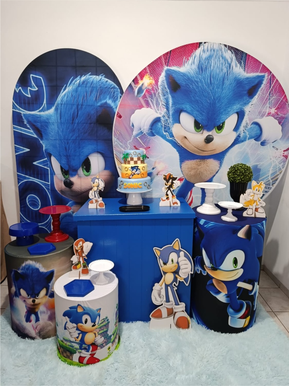 Sonic 03 Pegue Monte - Amiga Festeira Decorações 