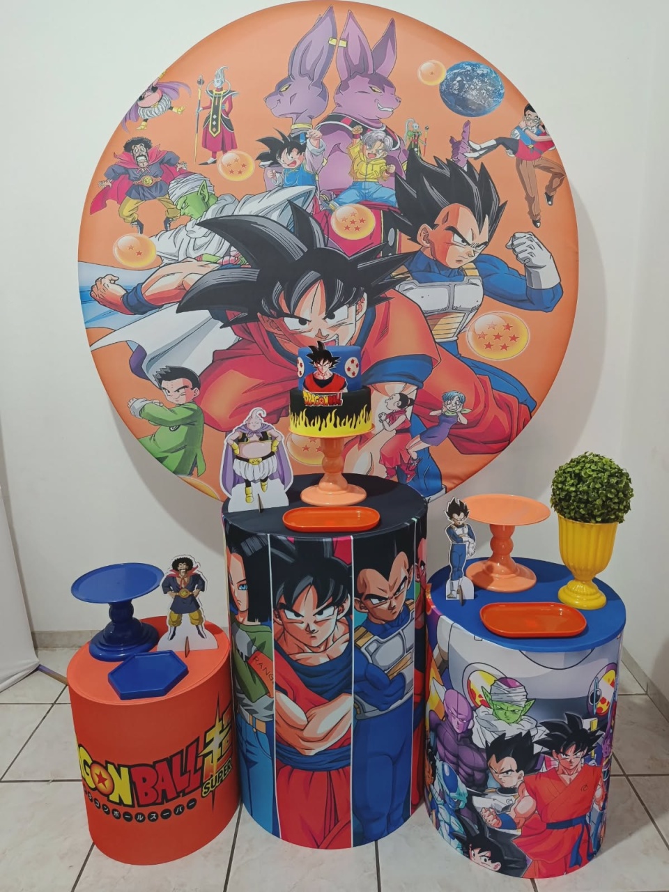 Dragon Ball 01 Pegue Monte - Amiga Festeira Decorações 
