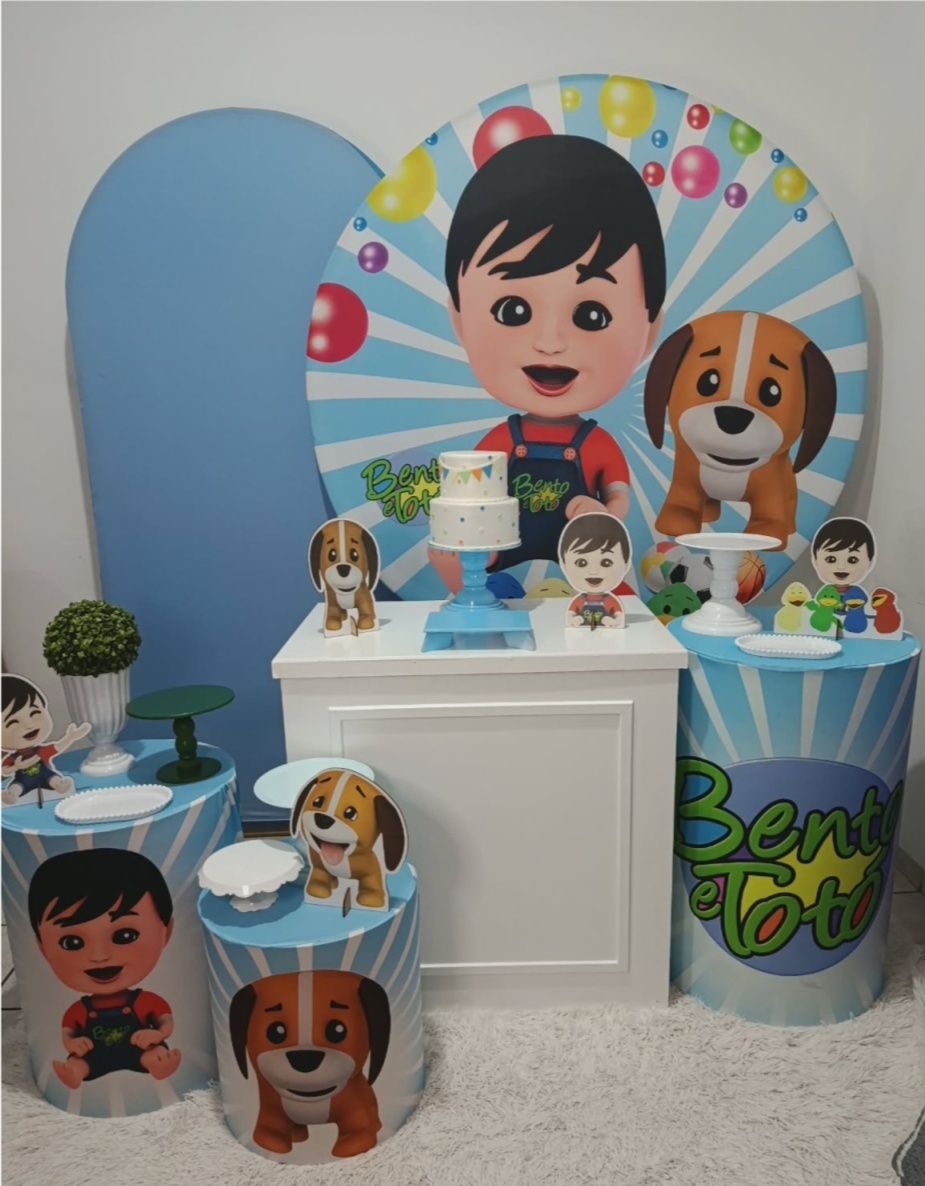 Bento E Totó 03 Pegue Monte - Amiga Festeira Decorações 