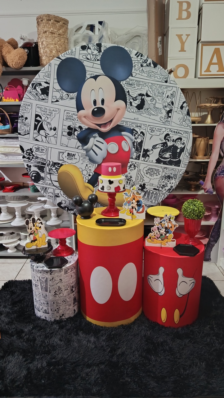 Mickey Pegue Monte 01 - Amiga Festeira Decorações 