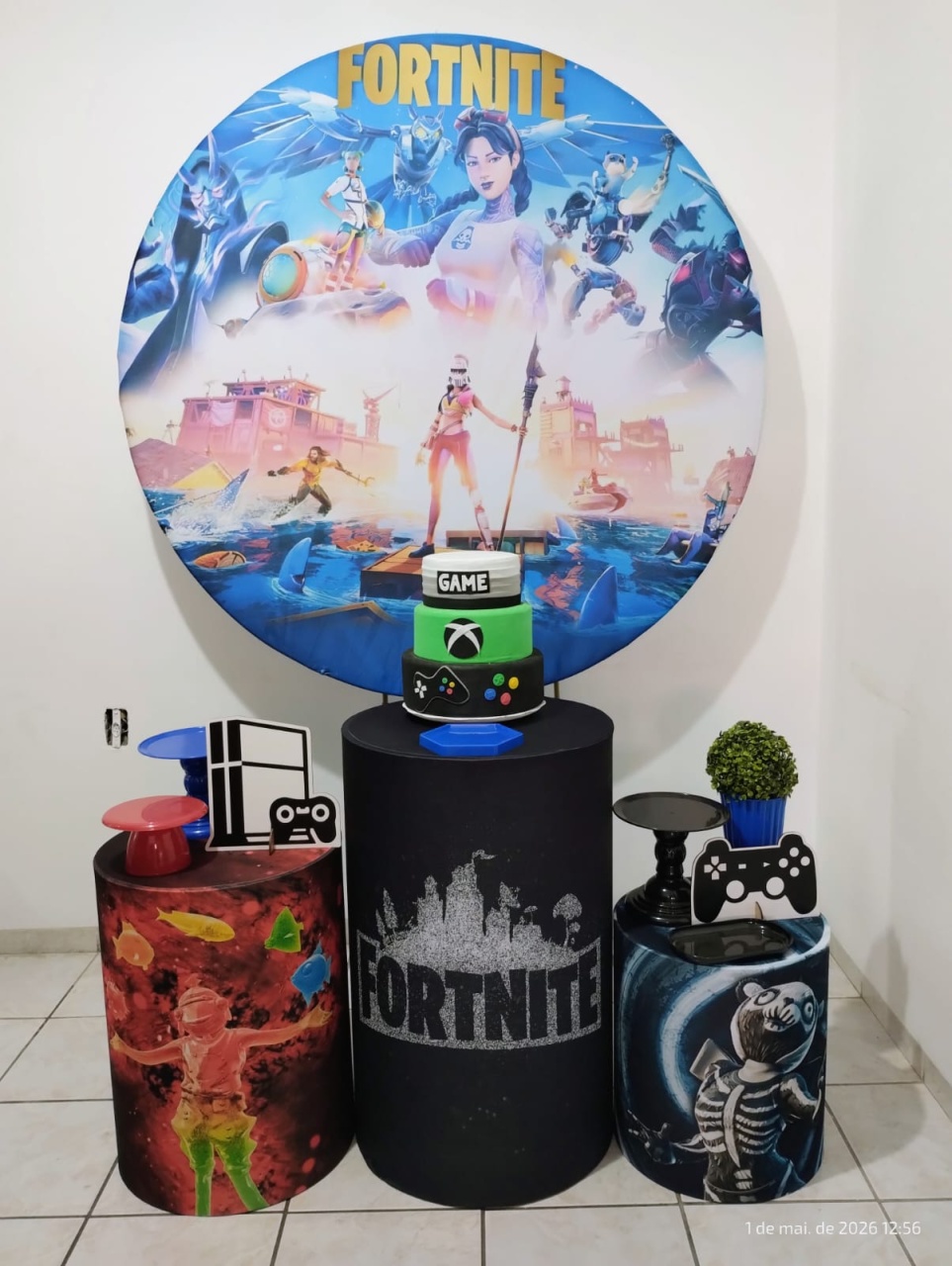 Fortnite 01 Pegue Monte - Amiga Festeira Decorações 