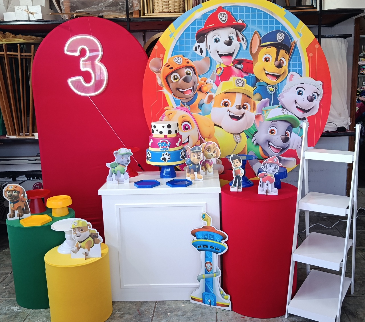 Patrulha Canina 04 Pegue Monte - Amiga Festeira Decorações 