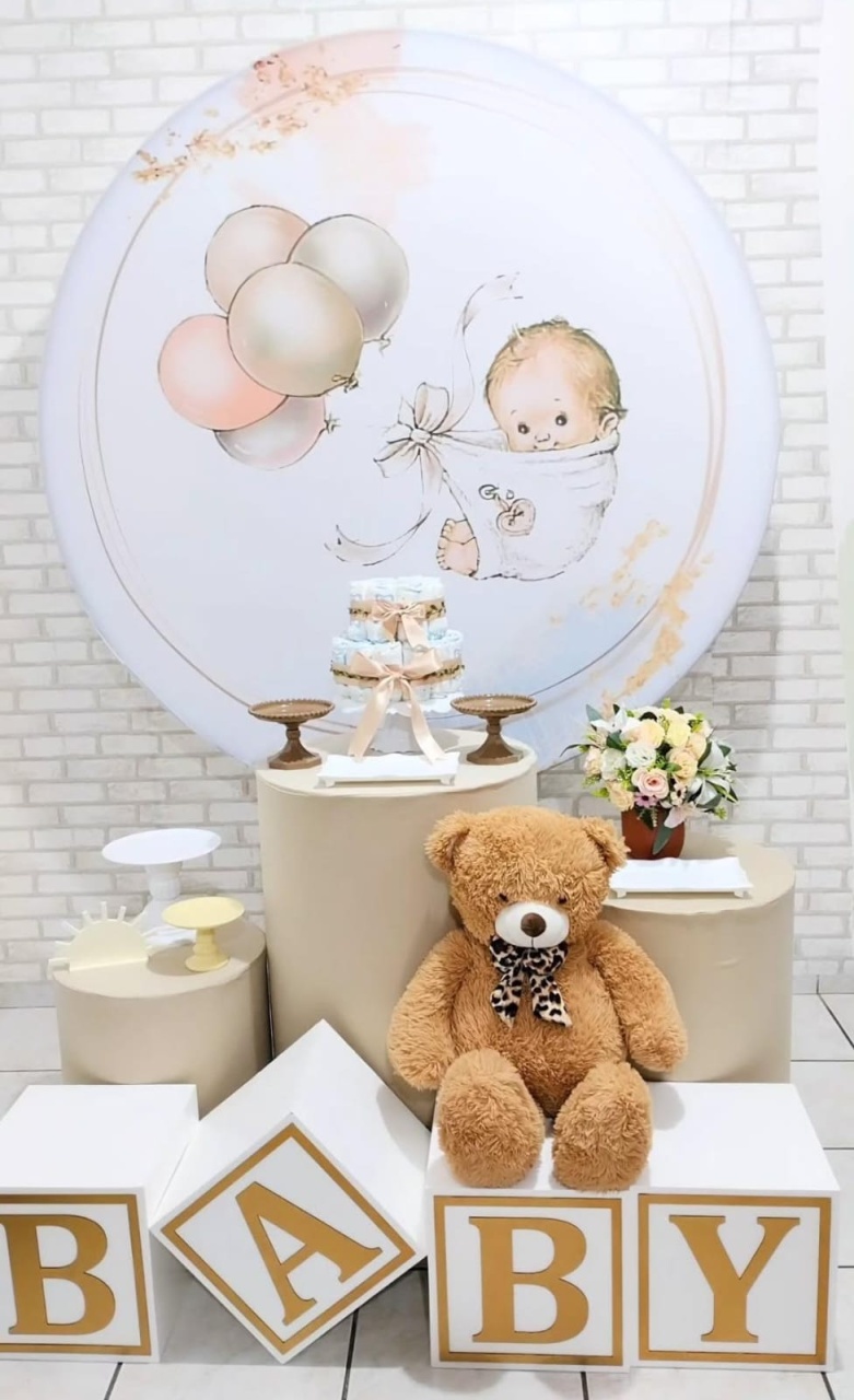 Chá Fraldas Ou Revelação - Amiga Festeira Decorações 
