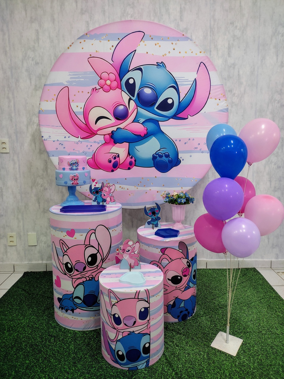 Stitch E Angel 1 - Sonho de Festa locações 