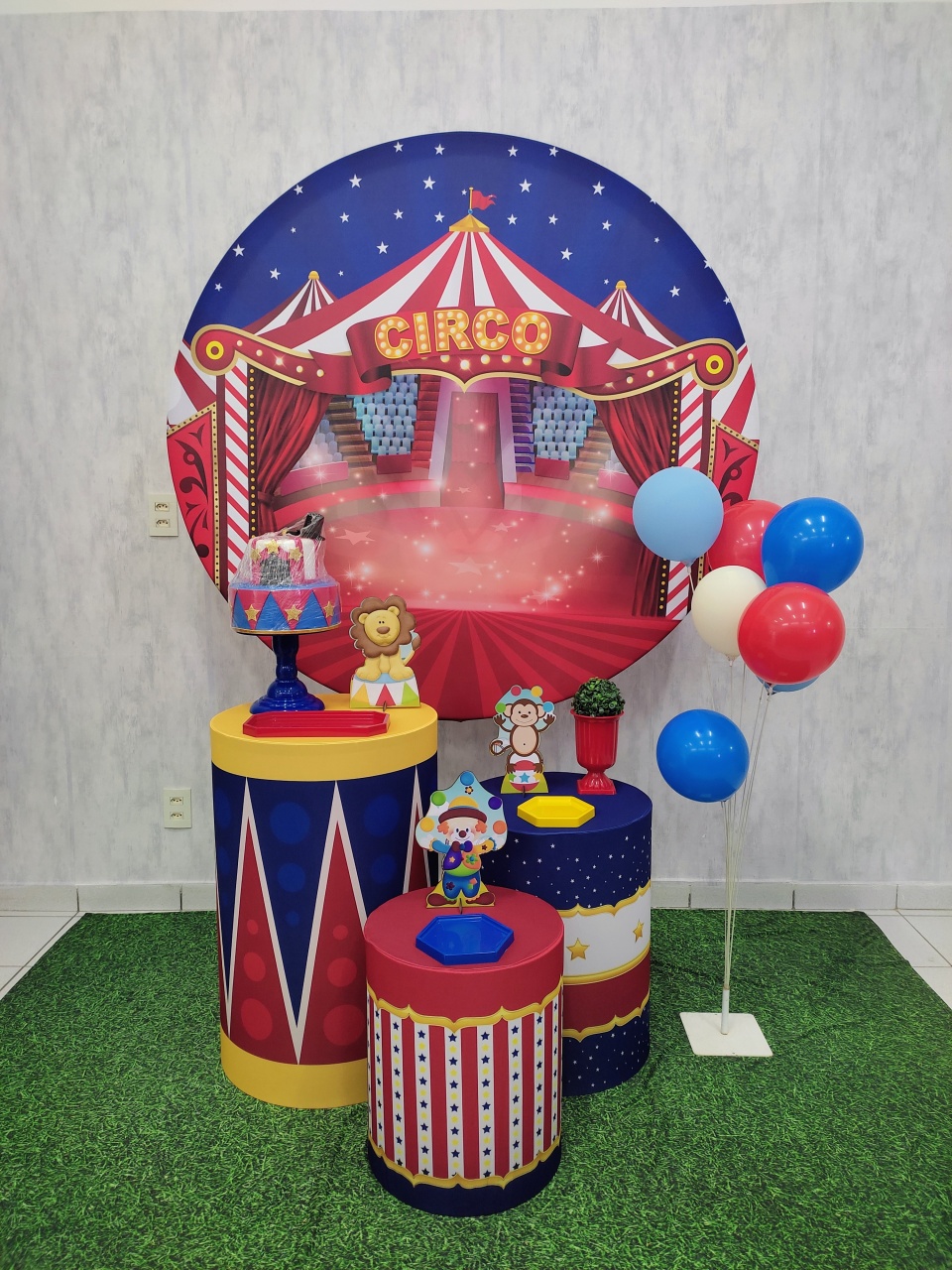 Kit Sonho 1 Circo - Sonho de Festa locações 