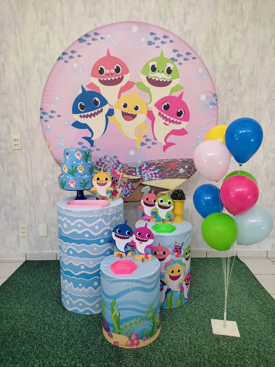 Baby Shark Menina 1 - Sonho de Festa locações 