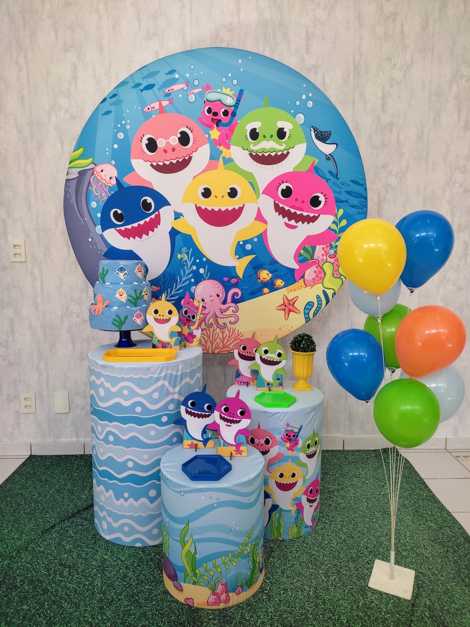 Baby Shark Menino 1 - Sonho de Festa locações 