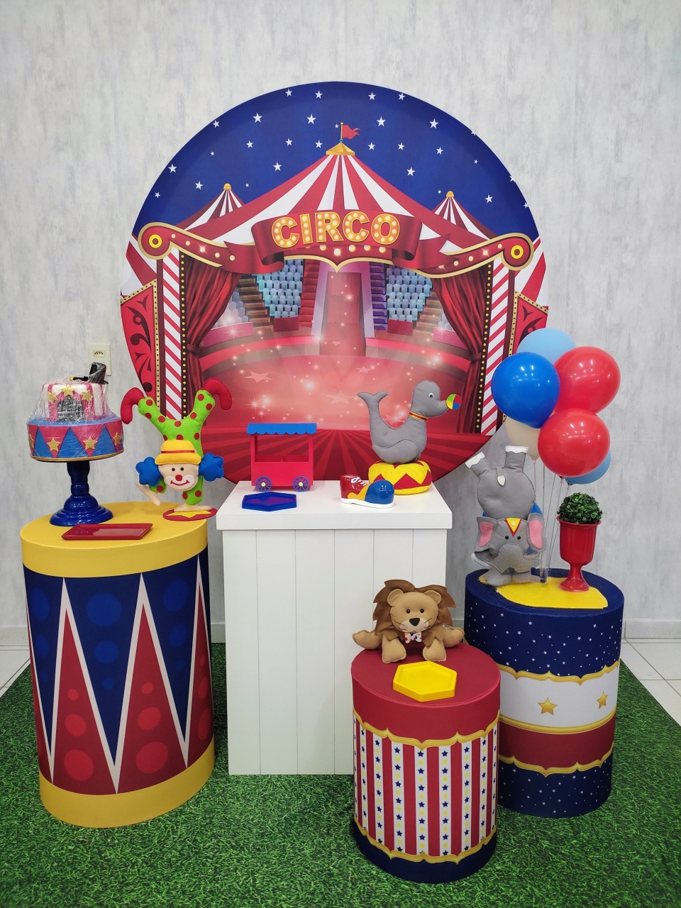 Kit Sonho 2 Circo - Sonho de Festa locações 
