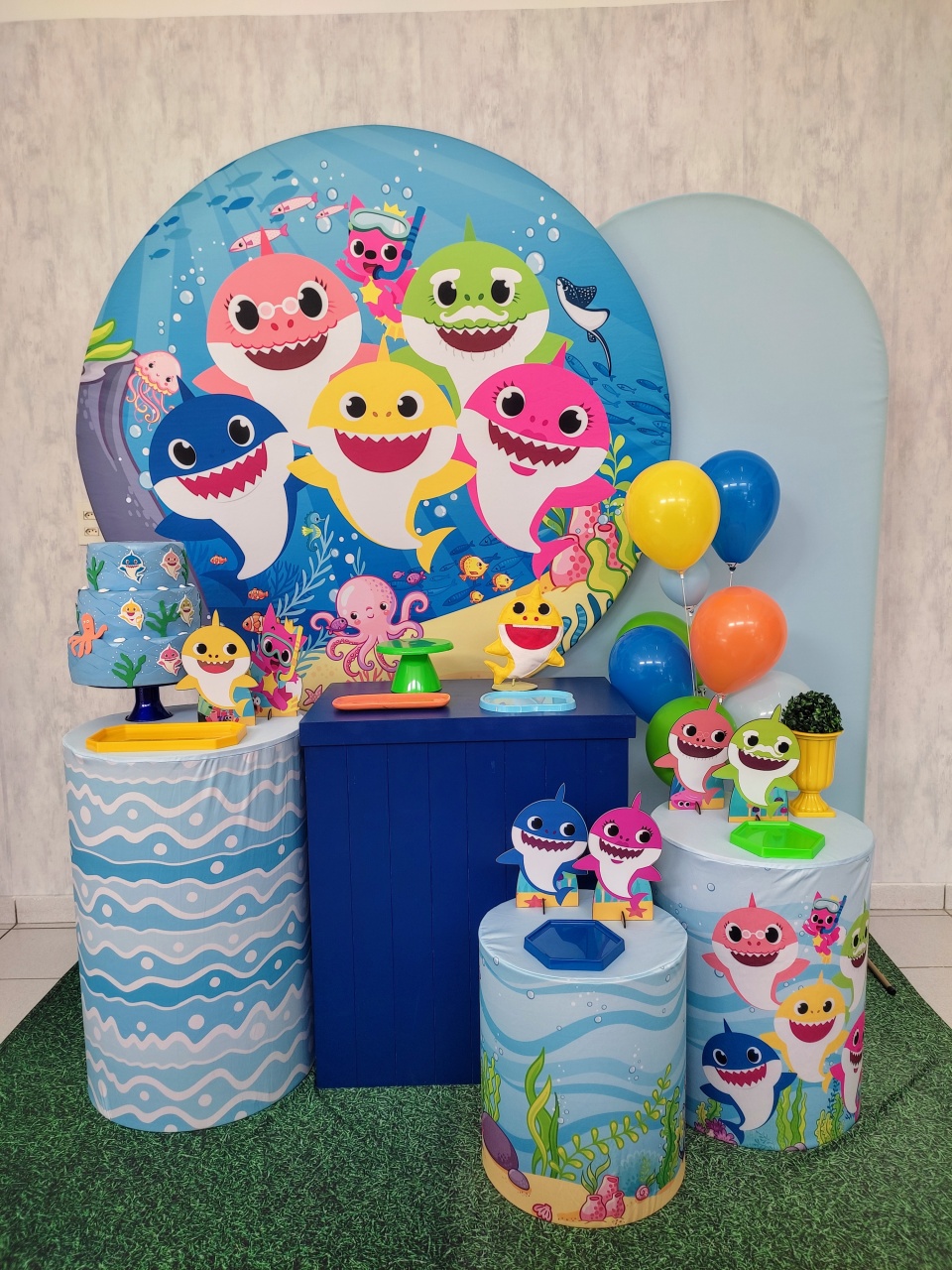 Baby Shark Menino 3 - Sonho de Festa locações 