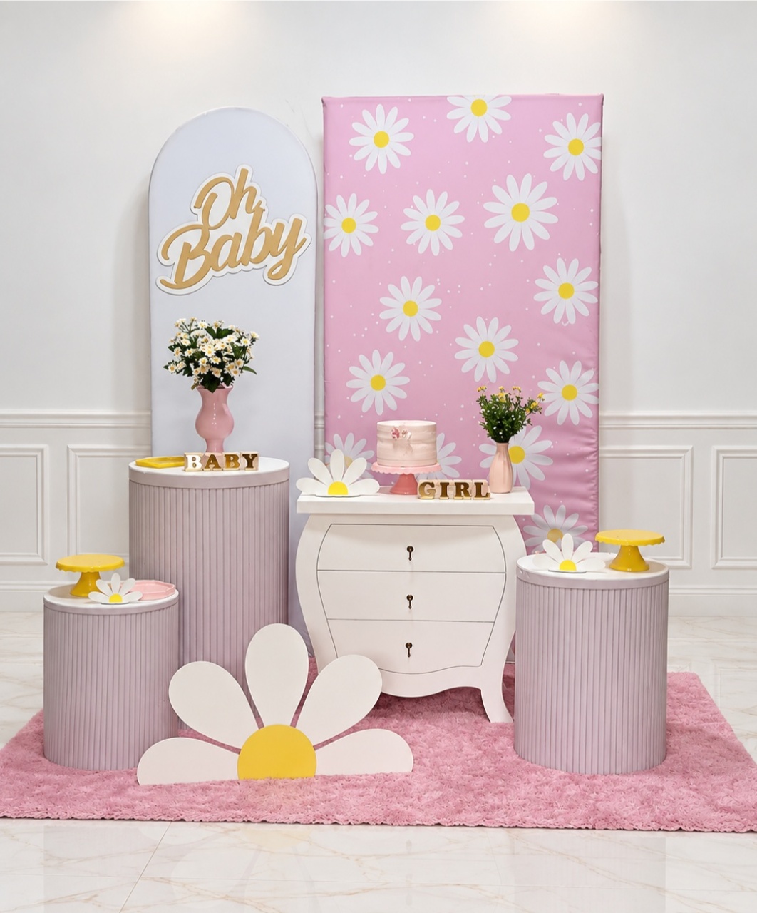Chá Baby Margarida - Carla Ferrari Pegue e Monte