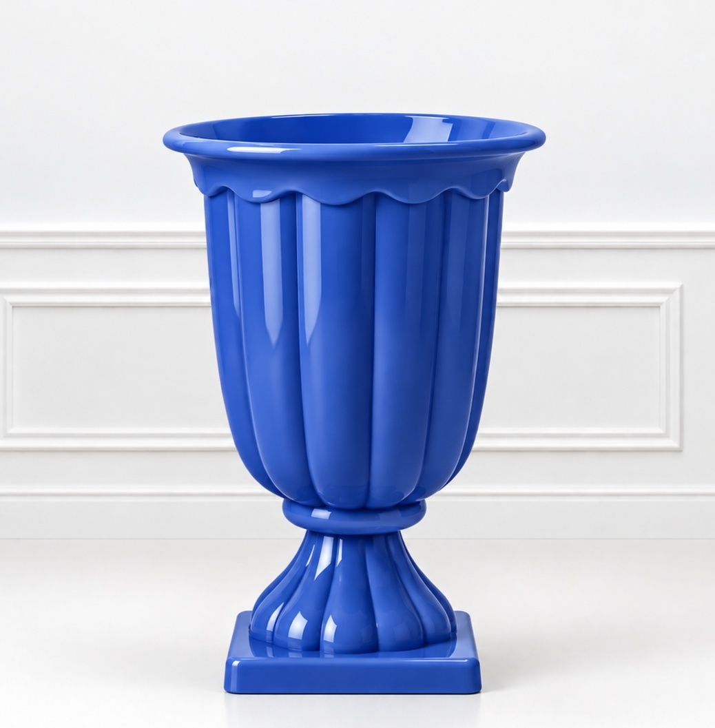 Vaso Azul Royal - Carla Ferrari Pegue e Monte