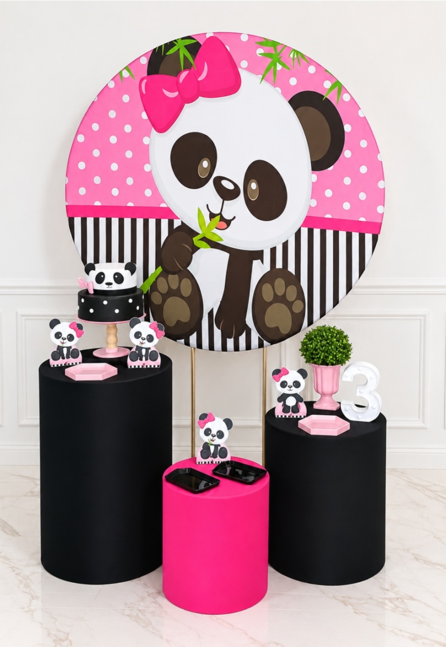 Ursa Panda Menina - Carla Ferrari Pegue e Monte