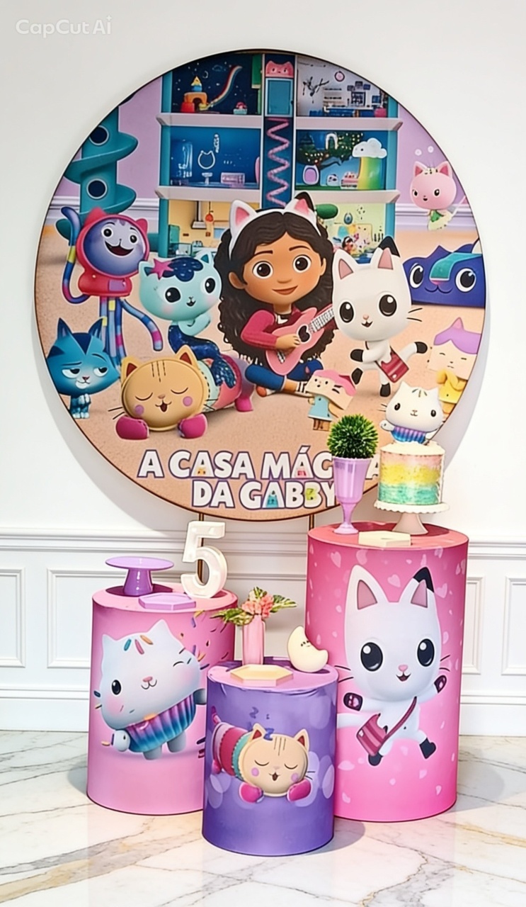 A Casa Mágica da Gaby - Carla Ferrari Pegue e Monte