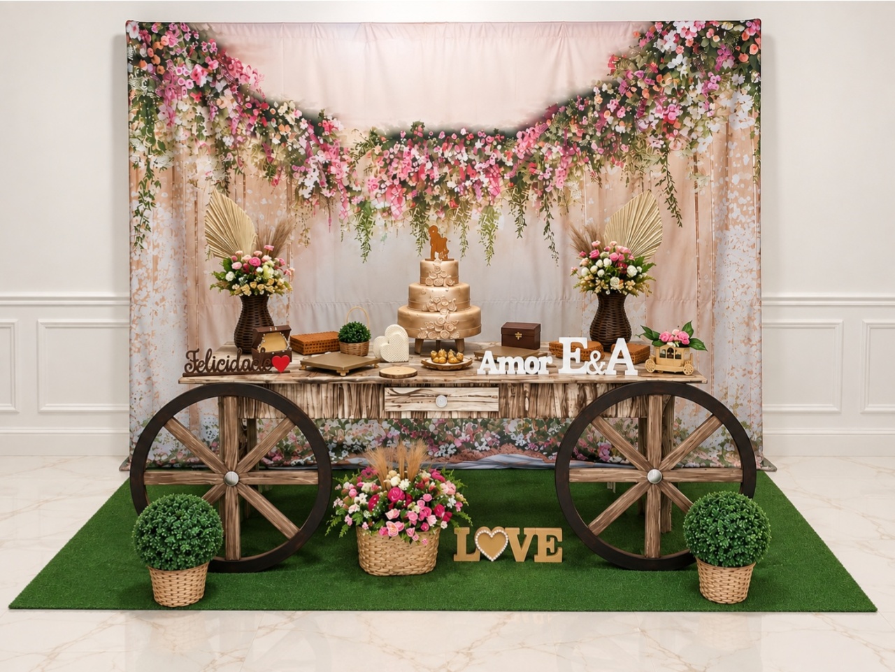 Casamento 3 - Carla Ferrari Pegue e Monte