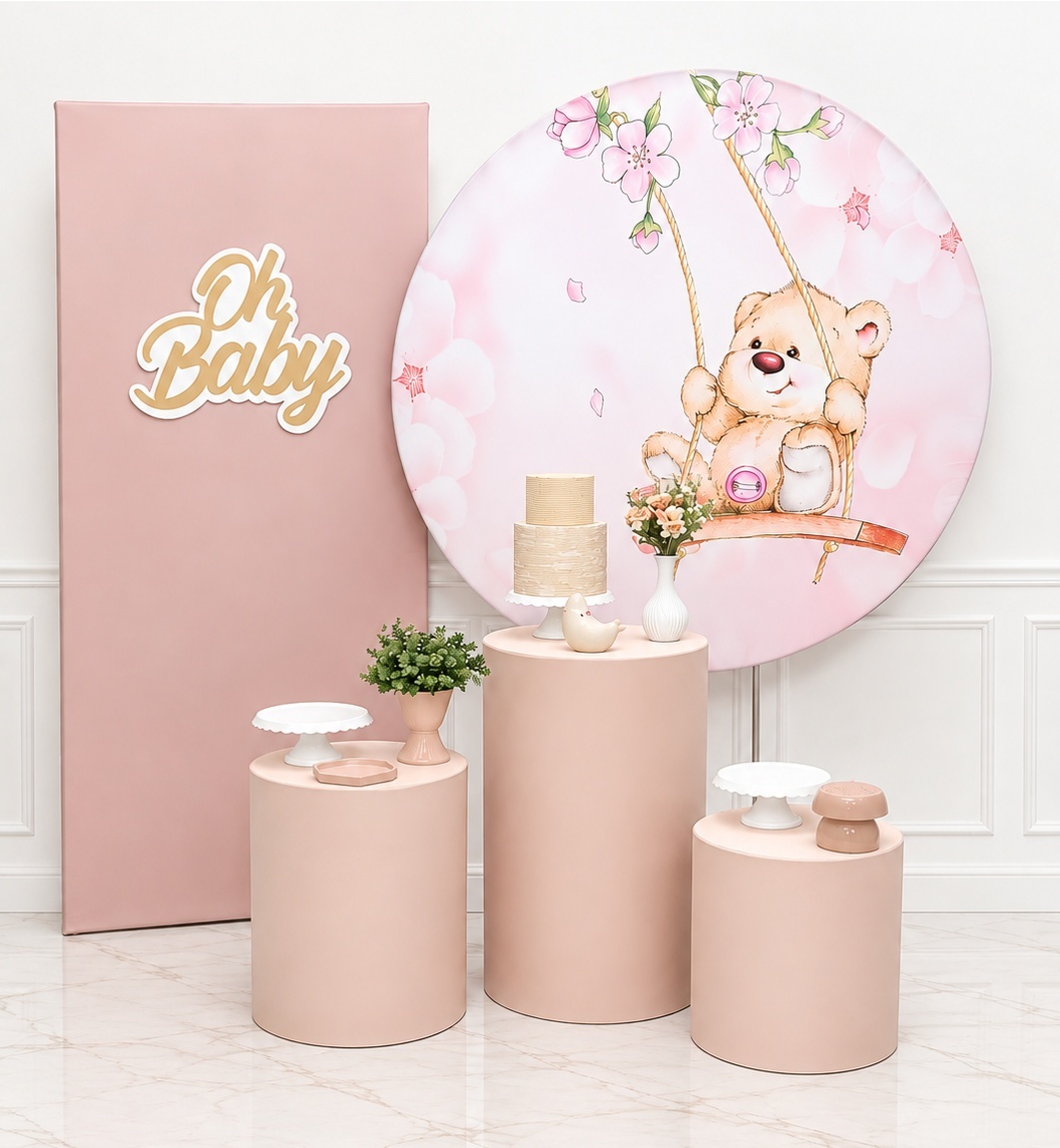 Chá Urso Rosa - Carla Ferrari Pegue e Monte