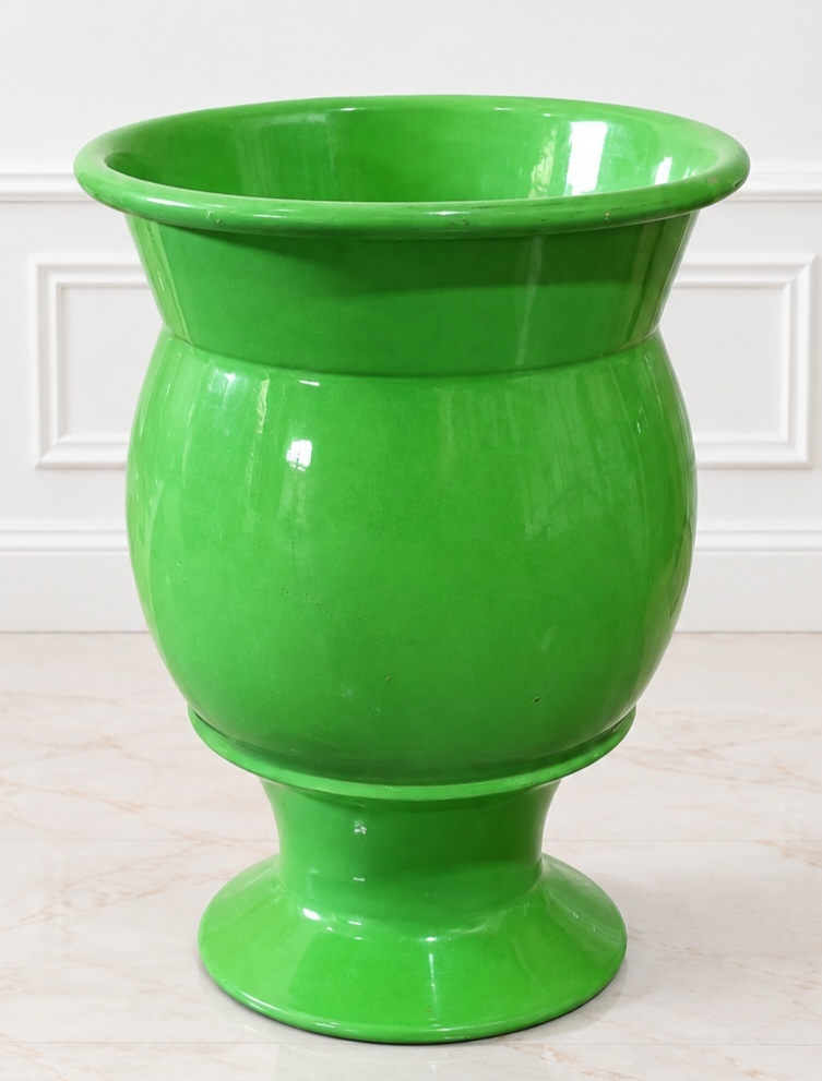 Vaso Verde Florescente - Carla Ferrari Pegue e Monte