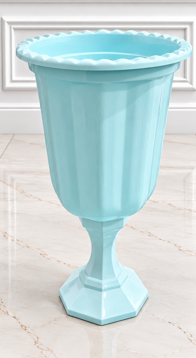 Vaso Azul Candy - Carla Ferrari Pegue e Monte