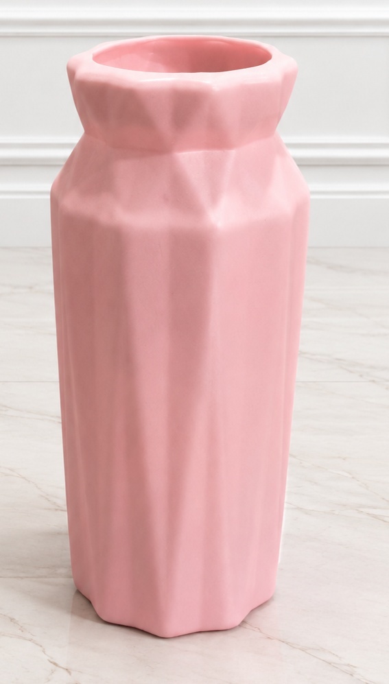Vaso Rosa Delicado - Carla Ferrari Pegue e Monte