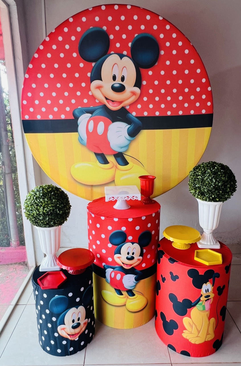 Pegue E Monte Mickey - Aline Maura Loc e Decor