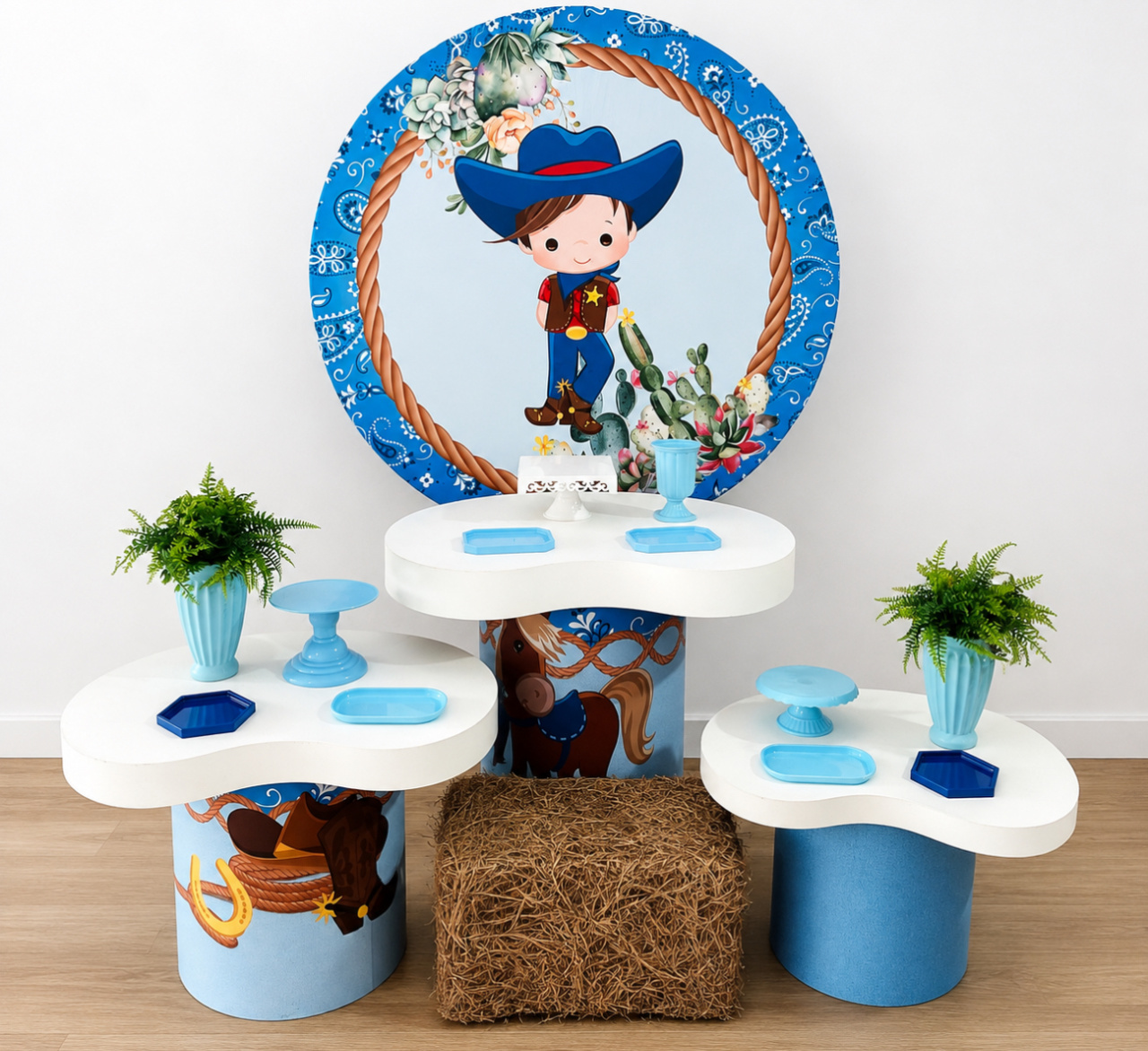 Kit Menino Cowboy - Aline Maura Loc e Decor