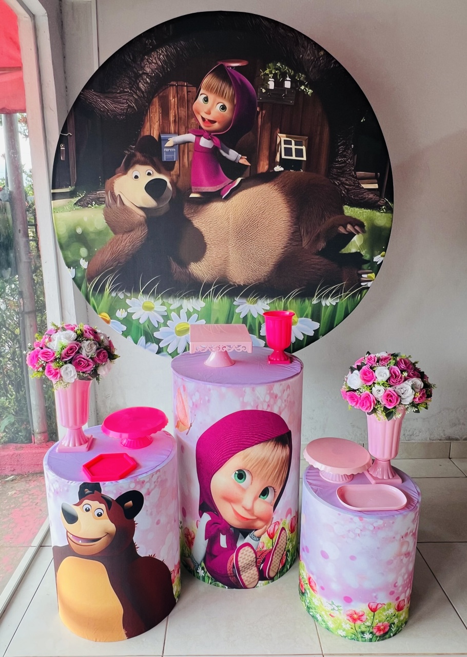 Pegue E Monte Marsha E O Urso - Aline Maura Loc e Decor