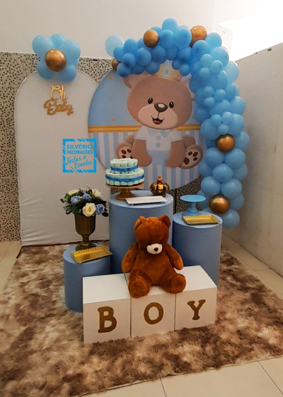 Chá de Bebê Montagem - Silverio decorações