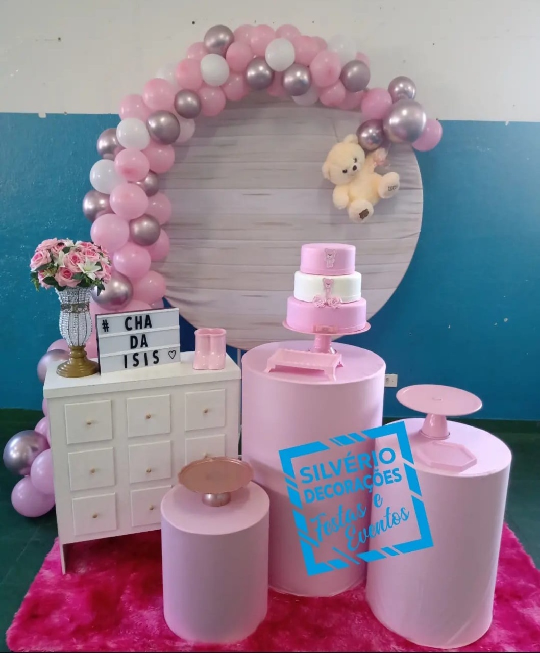 Chá de Bebe Simples - Silverio decorações