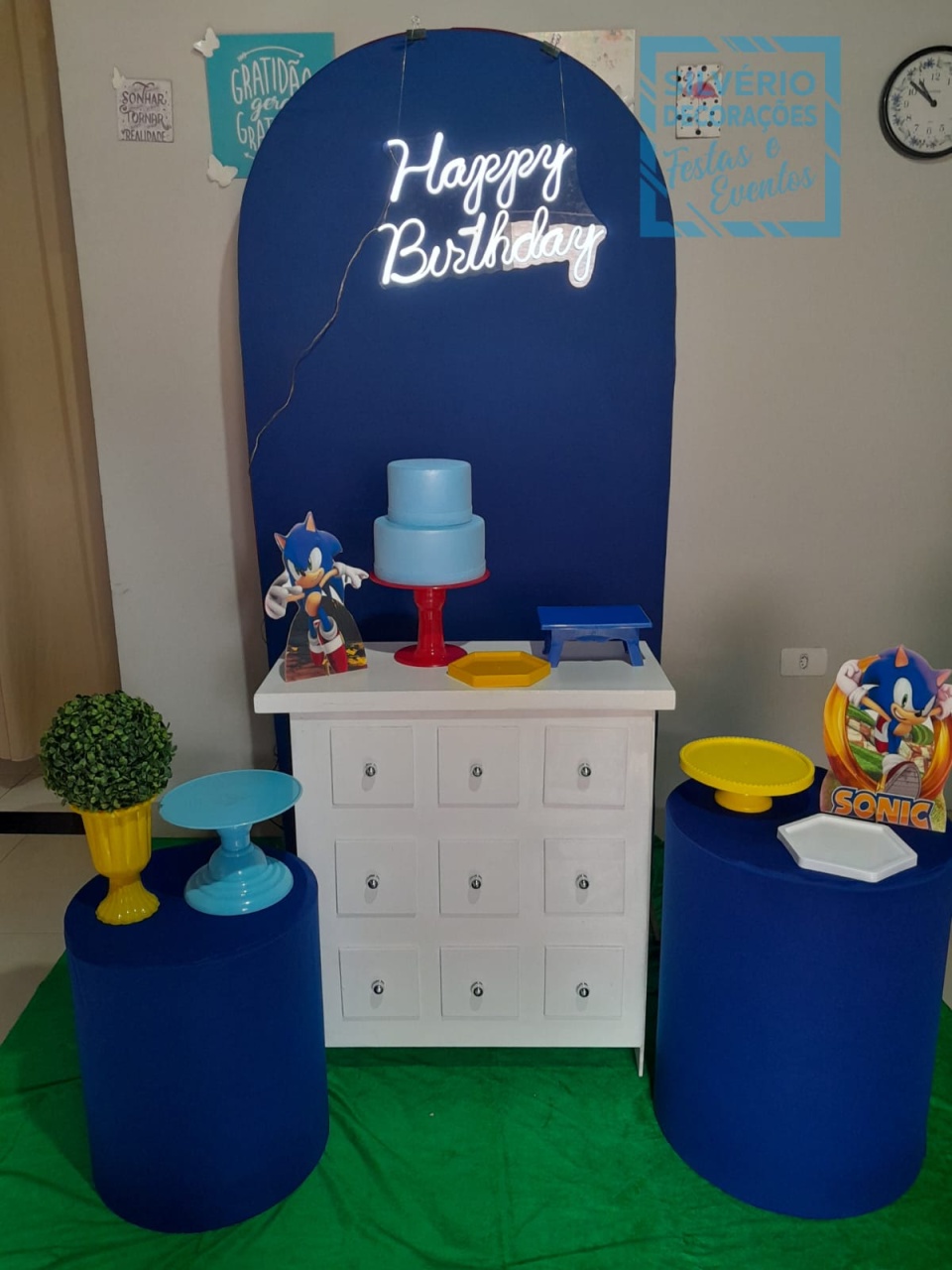 Sonic - Silverio decorações
