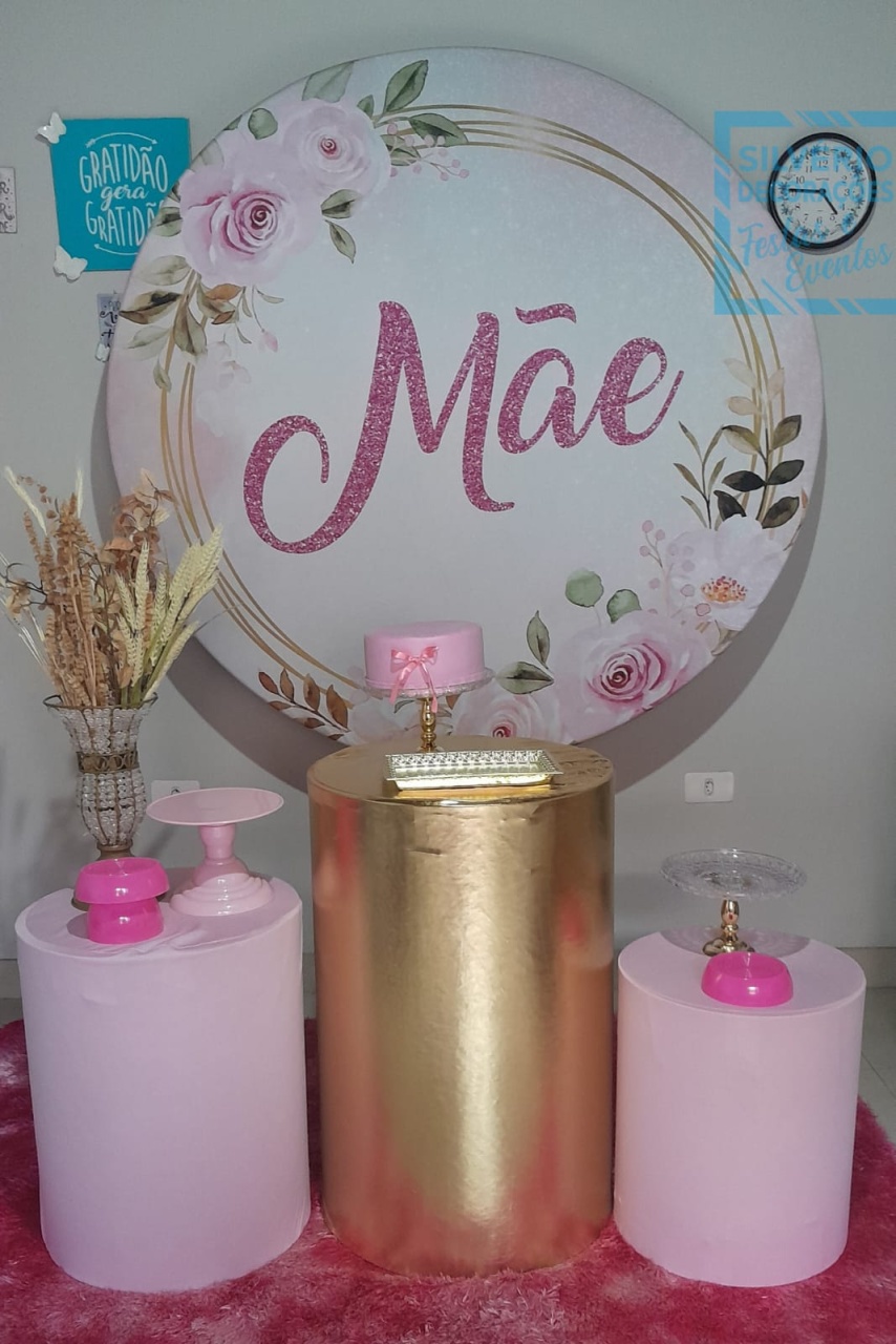 Tema Dias das Mães - Silverio decorações
