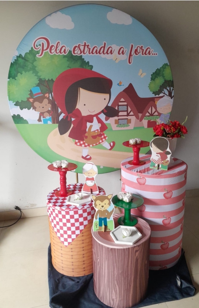 Kit Chapeuzinho Vermelho - Silverio decorações