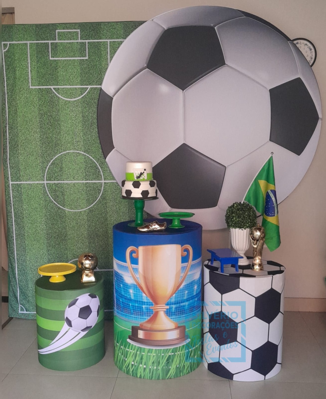 Tema Futebol - Silverio decorações