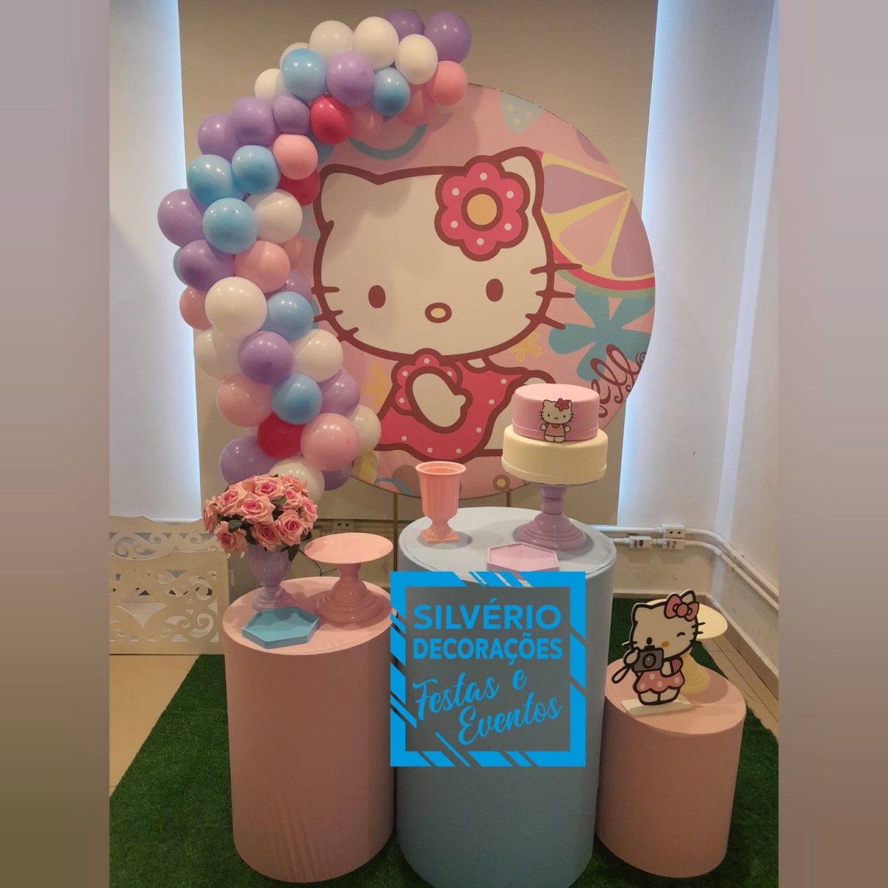 Tema Hello Kitty - Silverio decorações