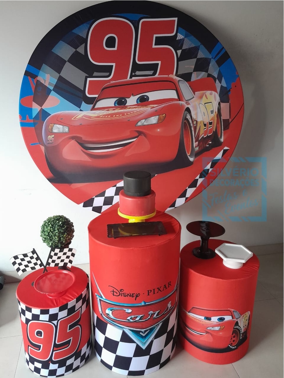 Kit Relâmpago Mcqueen - Silverio decorações