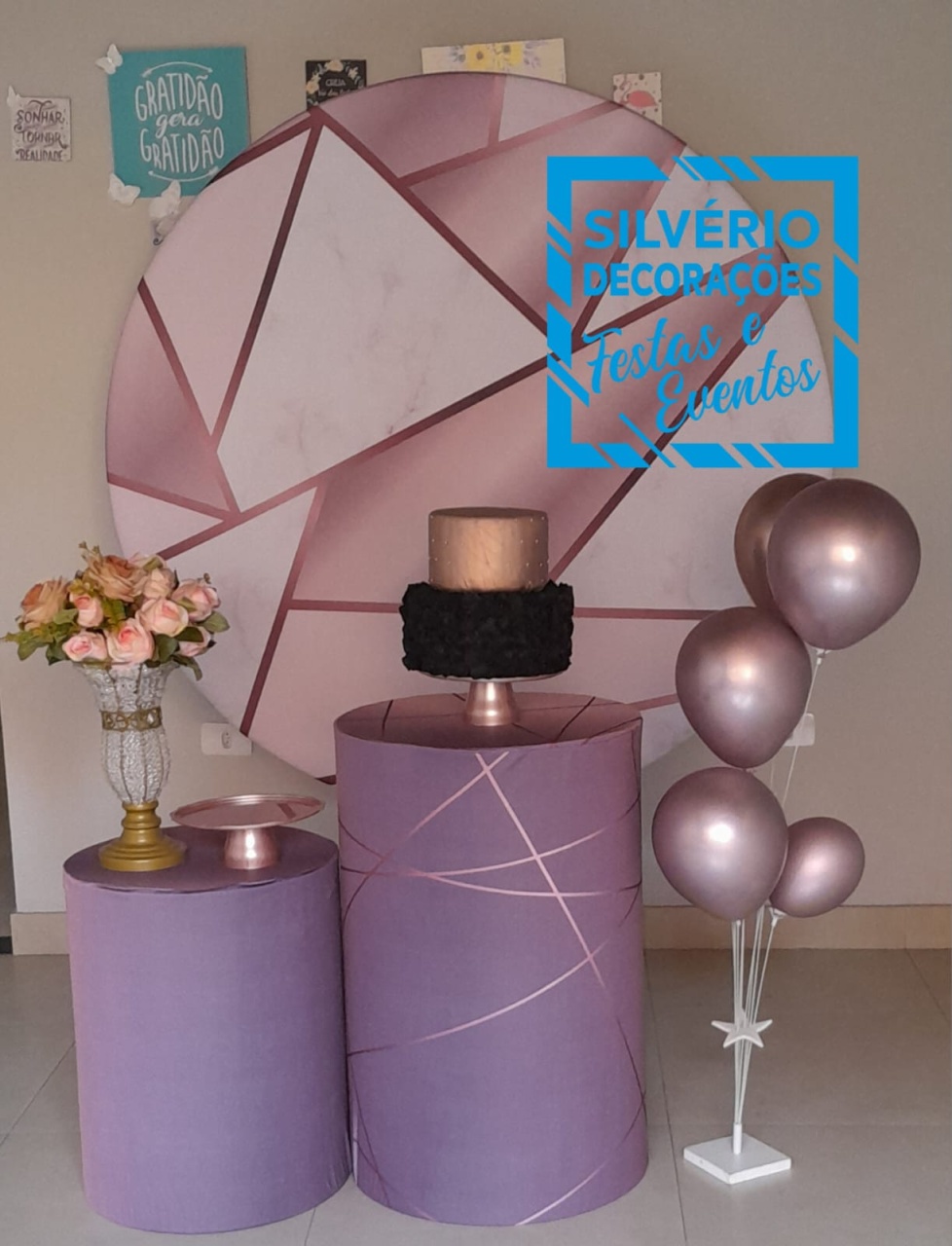 Tema Geometrico Pegue E Monte - Silverio decorações