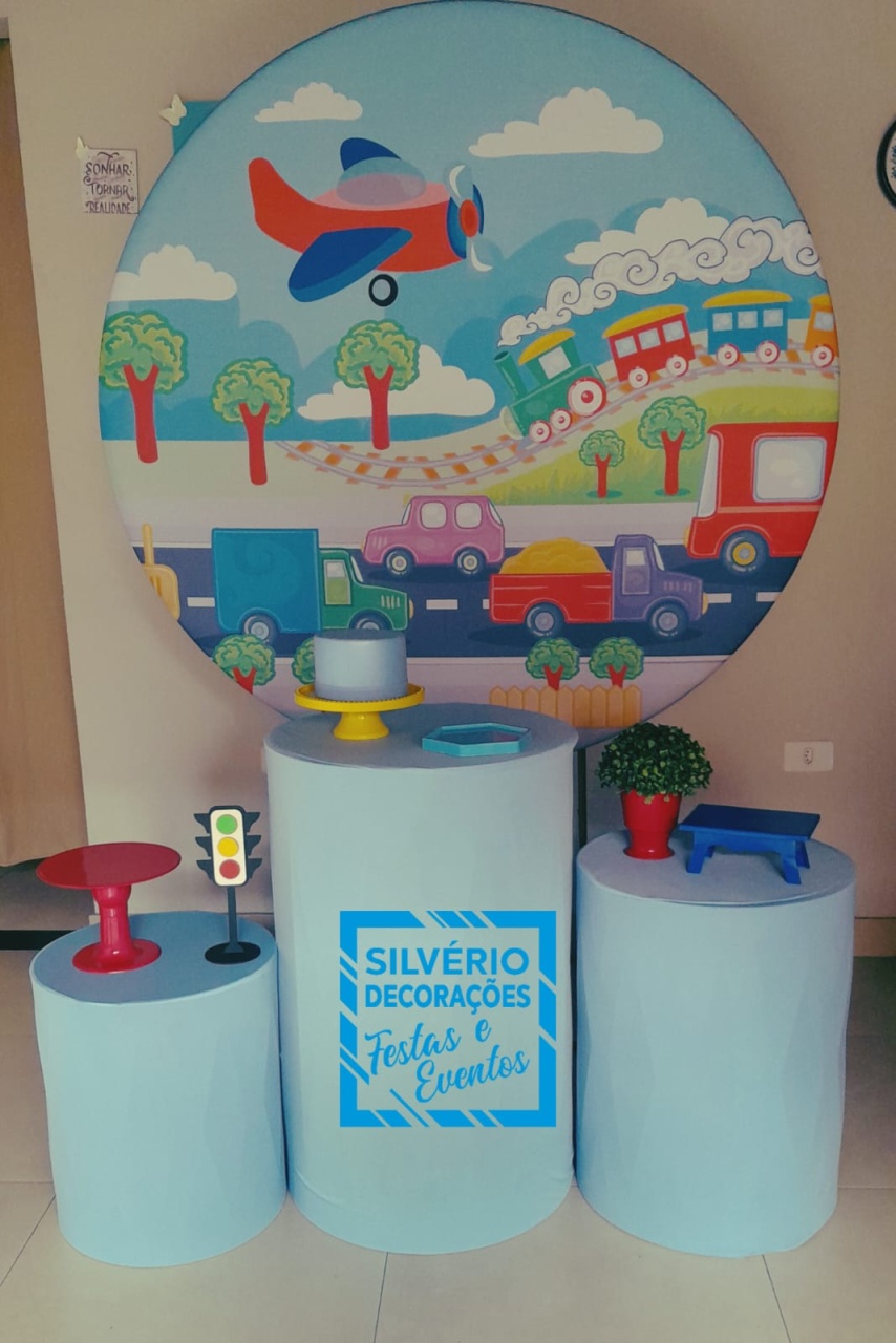 Tema Carrinhos - Silverio decorações