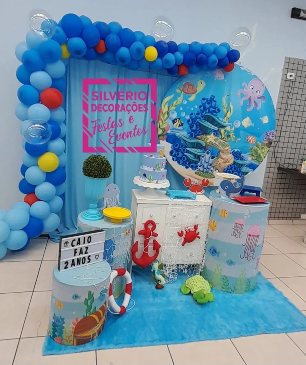 Fundo Do Mar (Montagem) - Silverio decorações