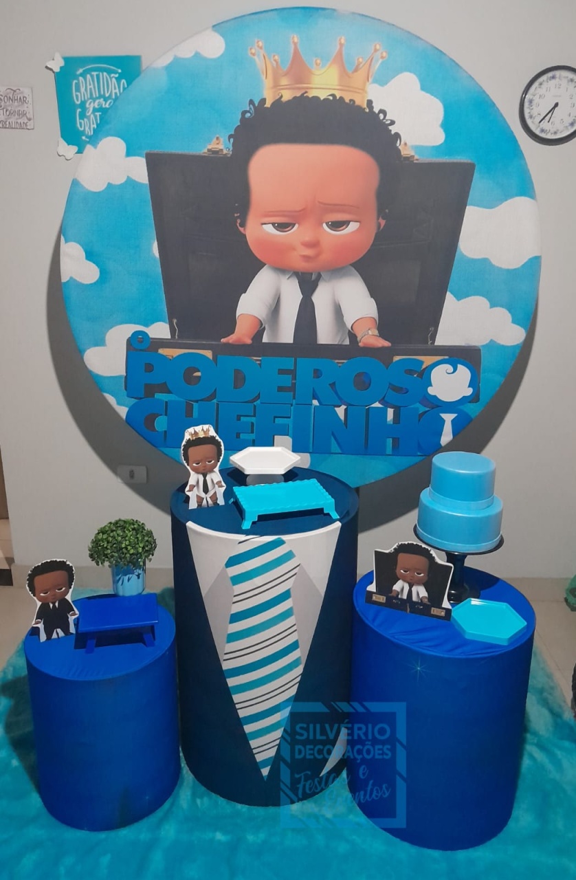 Tema Poderoso Chefinho - Silverio decorações