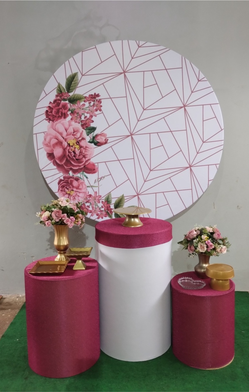 Floral Geométrico Marsala - Ágata pegue monte e decore 