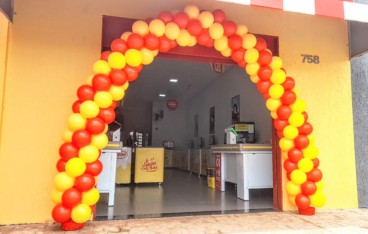 Arco Inauguração - Ágata pegue monte e decore 