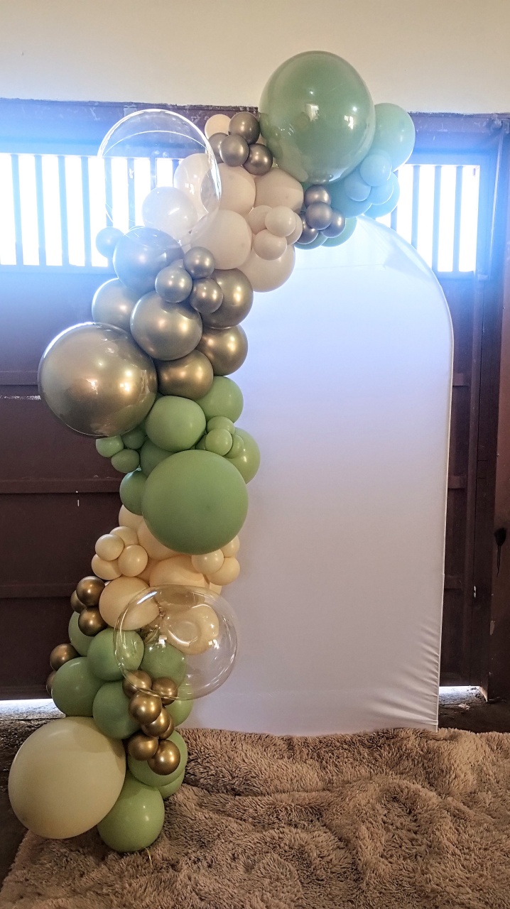Arco Com Balões Premium - Ágata pegue monte e decore 