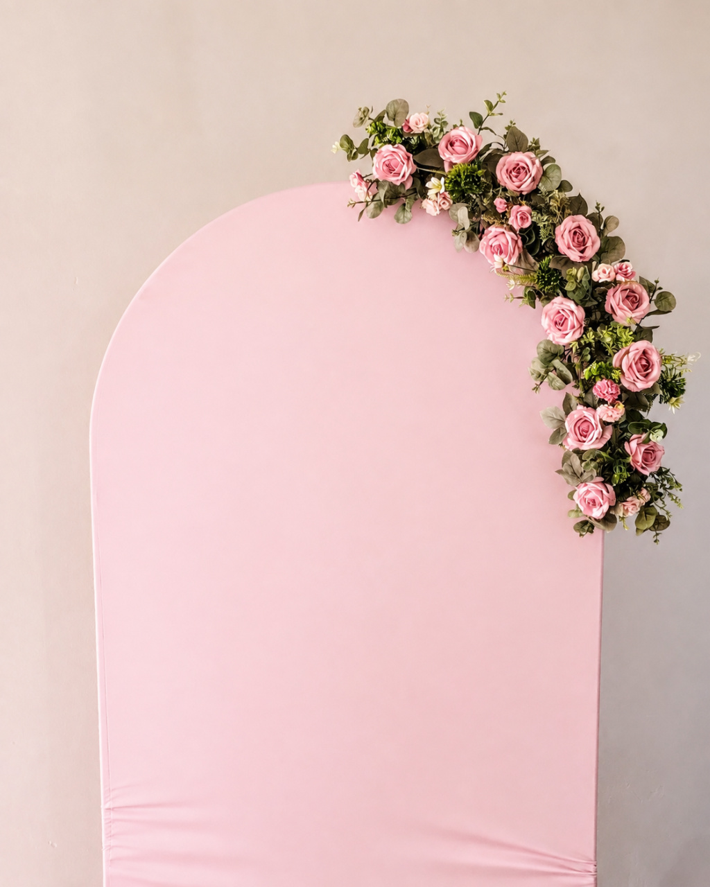 Arranjo Floral Lateral Cor de Rosa - Ágata pegue monte e decore 