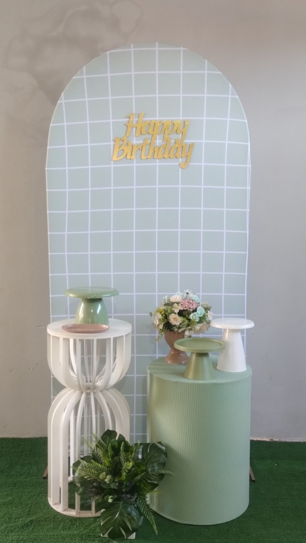 Verde Intimista Quadriculado E Delicado - Ágata pegue monte e decore 