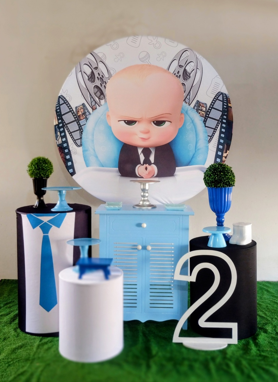 O Poderoso Chefinho Com Mesa Azul - Ágata pegue monte e decore 