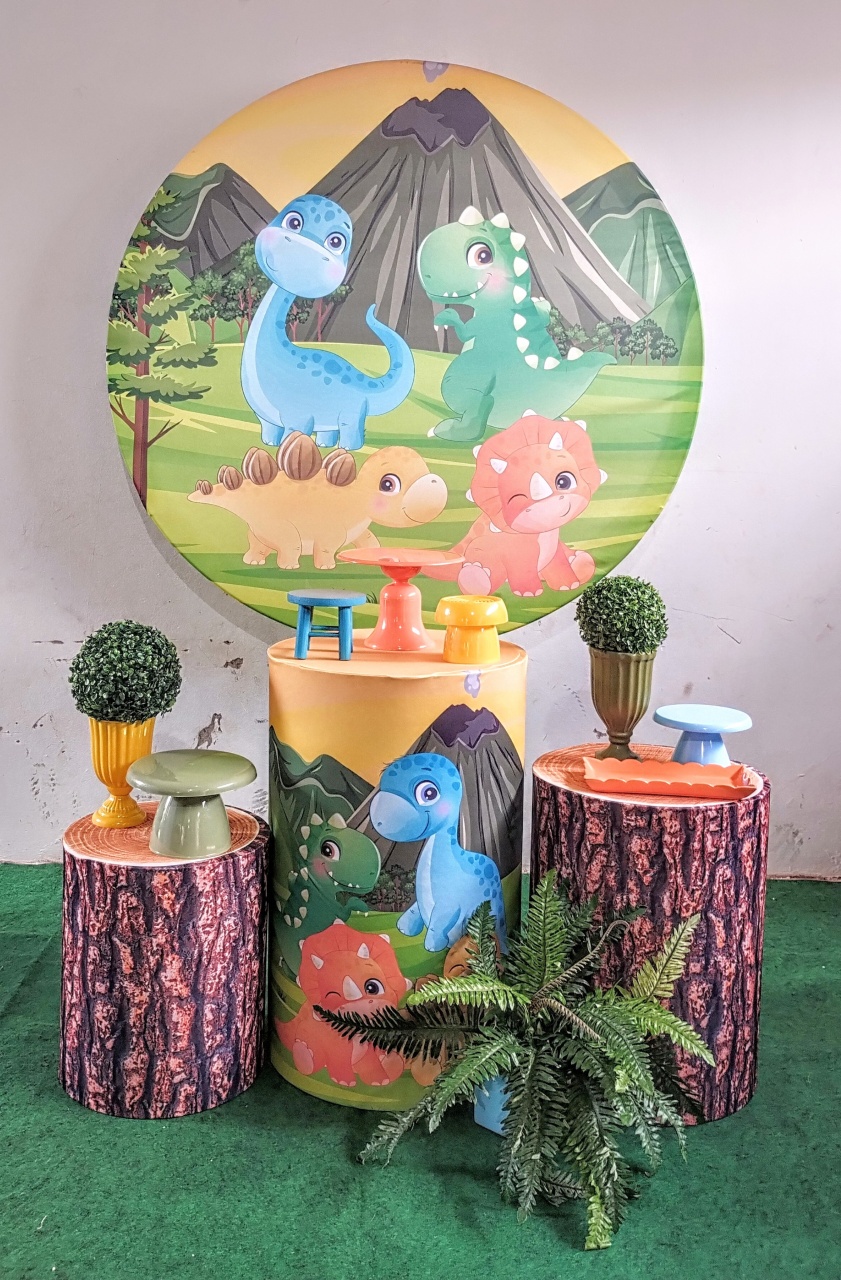Dinossauro - Ágata pegue monte e decore 