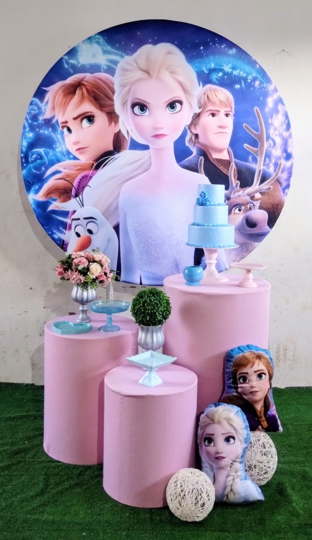Frozen - Ágata pegue monte e decore 
