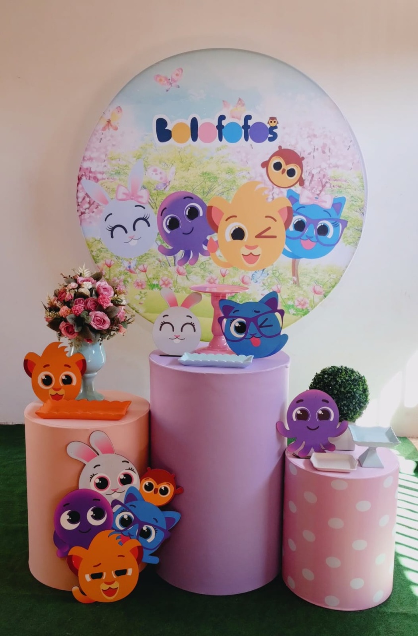 Bolo Fofos - Ágata pegue monte e decore 
