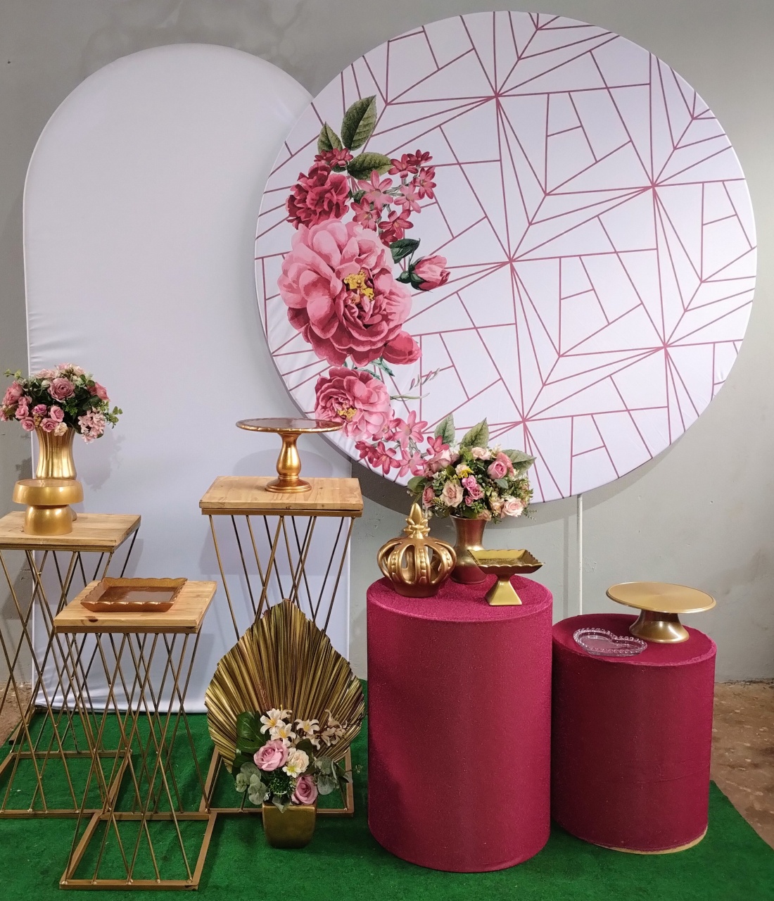 Floral Marsala Premium - Ágata pegue monte e decore 