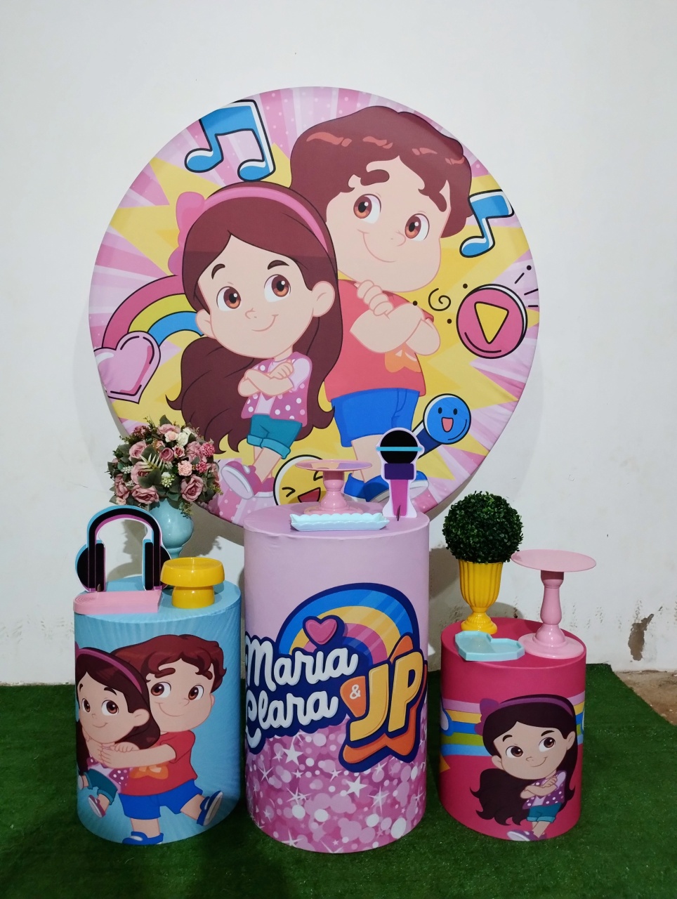 Maria Clara E Jp - Ágata pegue monte e decore 
